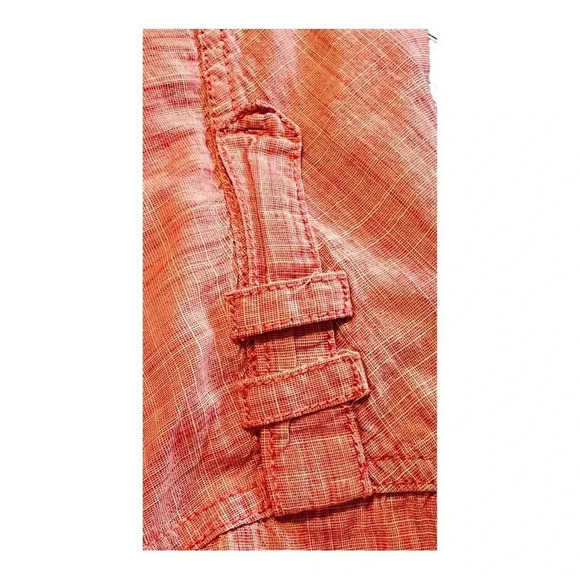 AMERICAN RAG MEN'S BUTTON DOWN LONG SLEEVE WASHED VINTAGE RED SIZE XL‎ - Picture 5 of 8